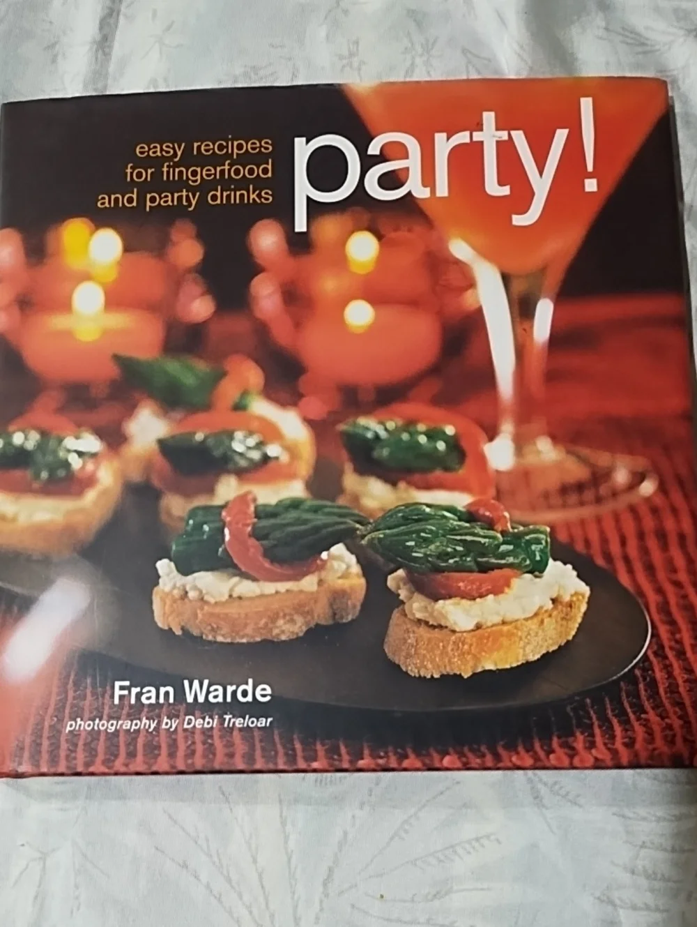 party! Cookbook by Fran Warde. NWT .